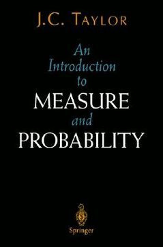 portada an introduction to measure and probability