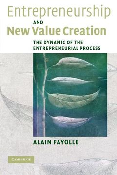 portada Entrepreneurship and new Value Creation Paperback (en Inglés)