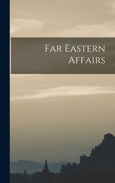 portada Far Eastern Affairs (in English)