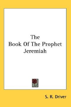 portada the book of the prophet jeremiah