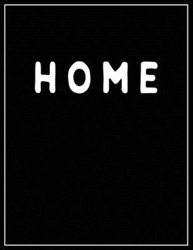 portada Home: Home Black and white Decorative Book - Perfect for Coffee Tables, End Tables, Bookshelves, Interior Design & Home Stag (in English)