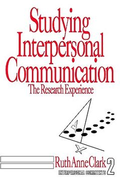 portada studying interpersonal communication: the research experience (en Inglés)
