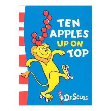 portada Ten Apples up on Top: Green Back Book (dr Seuss - Green Back Book) (in English)