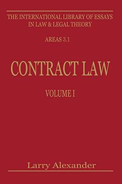 portada Contract law (International Library of Essays in law and Legal Theory) (en Inglés)