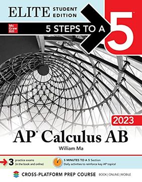 portada 5 Steps to a 5: Ap Calculus ab 2023 Elite Student Edition: Elite Edition 