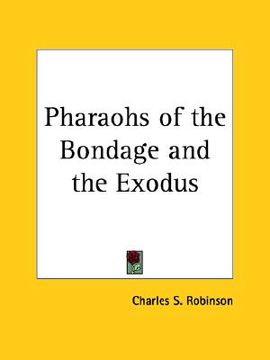 portada pharaohs of the bondage and the exodus