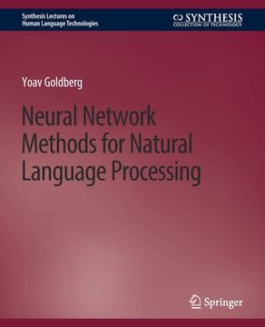 portada Neural Network Methods for Natural Language Processing 