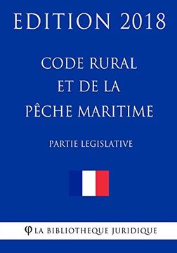 portada Code rural et de la pêche maritime (1/2) Partie législative: Edition 2018