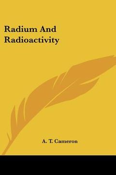 portada radium and radioactivity (in English)