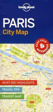 portada Lonely Planet Paris City Map