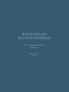 portada Proceedings of the Seventh Conference on Magnetism and Magnetic Materials (en Inglés)