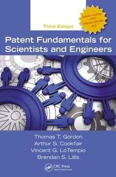 portada Patent Fundamentals for Scientists and Engineers (en Inglés)