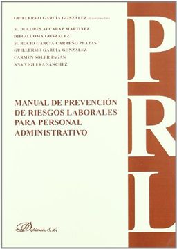 portada Manual de prevención de riesgos laborales para personal administrativo