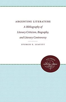 portada Argentine Literature: A Bibliography of Literary Criticism, Biography, and Literary Controversy (en Inglés)