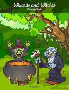 portada Wizards and Witches Coloring Book 1