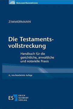 portada Die Testamentsvollstreckung (en Alemán)