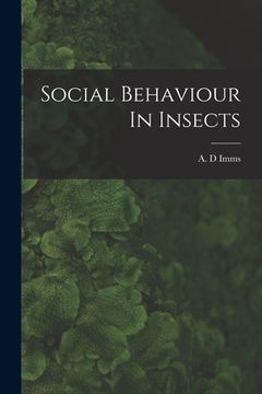 portada Social Behaviour In Insects (in English)
