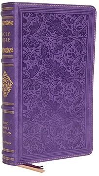 portada Kjv, Personal Size Reference Bible, Sovereign Collection, Leathersoft, Purple, red Letter, Thumb Indexed, Comfort Print: Holy Bible, King James Version (in English)