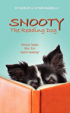 portada snooty the reading dog (in English)