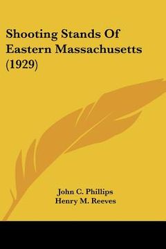 portada shooting stands of eastern massachusetts (1929) (in English)