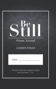 portada Be Still: Prayer Journal (in English)