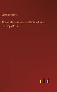 portada Alcune Memorie intorno alla Vita di suor Giuseppa Rosa (en Italiano)