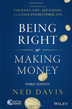 portada Being Right or Making Money (in English)