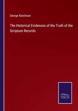 portada The Historical Evidences of the Truth of the Scripture Records 