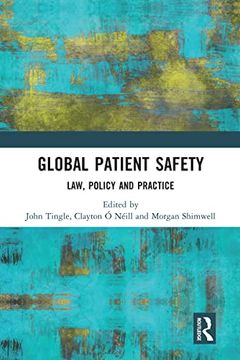 portada Global Patient Safety: Law, Policy and Practice (in English)