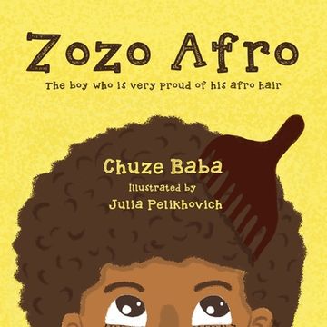 portada Zozo Afro the boy who is Very Proud of his Afro Hair (en Inglés)