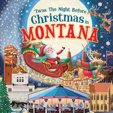 portada 'Twas the Night Before Christmas in Montana (en Inglés)