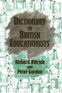 portada Dictionary of British Educationists (en Inglés)