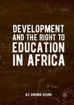 portada Development and the Right to Education in Africa (en Inglés)