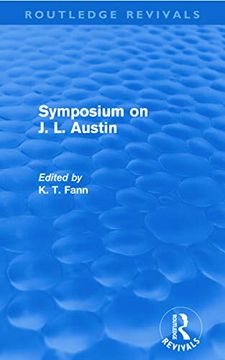 portada Symposium on j. L. Austin (Routledge Revivals) (en Inglés)