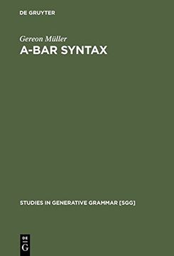portada A-bar Syntax (Indian Philology and South Asian Studies,)