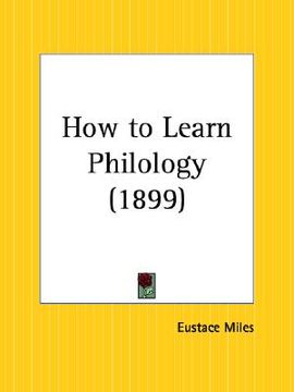 portada how to learn philology (en Inglés)