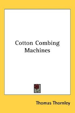 portada cotton combing machines (en Inglés)