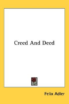 portada creed and deed (en Inglés)