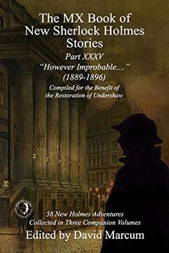 portada The mx Book of new Sherlock Holmes Stories Part Xxxv: However Improbable (1889-1896) (35) (in English)