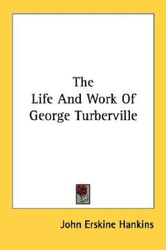 portada the life and work of george turberville (en Inglés)