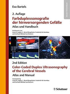 portada Farbduplexsonografie der Hirnversorgenden Gefäße / Color-Coded Duplex Ultrasonography of the Cerebral Vessels: Atlas and Manual // Atlas und Handbuch // International Edition (en Alemán)
