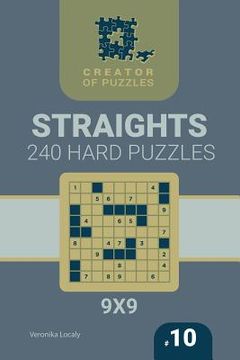 portada Creator of puzzles - Straights 240 Hard (Volume 10) (en Inglés)