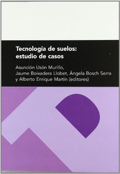 portada Tecnología de suelos: estudio de casos. (Fuera de colección)