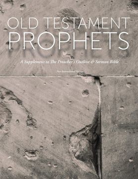 portada Old Testament Prophets: A Supplement to the Preacher's Outline & Sermon Bible (Niv) (The Preacher's Outline & Sermon Bible Studies) (en Inglés)