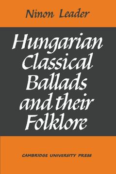 portada Hungarian Classical Ballads Paperback (in English)