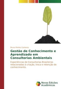 portada Gestão de Conhecimento e Aprendizado em Consultorias Ambientais: Experiências de Consultorias Brasileiras relacionadas à criação, troca e retenção de conhecimento