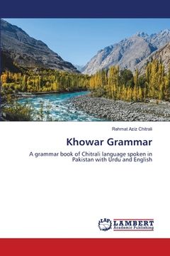 portada Khowar Grammar (in English)