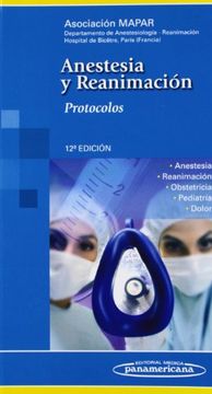 portada Anestesia y Reanimacion Protocolos (in Spanish)