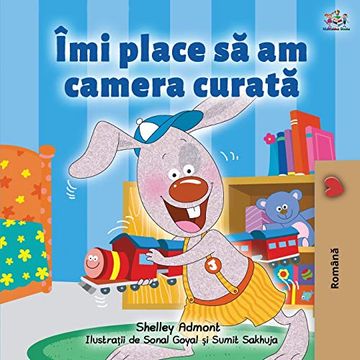 portada I Love to Keep my Room Clean (Romanian Book for Kids) (Romanian Bedtime Collection) (in Rumano)