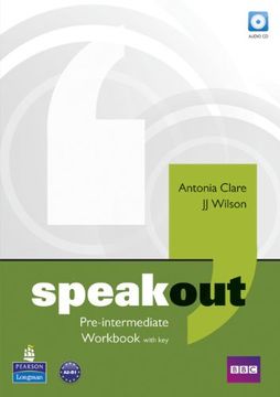portada Speakout pre Intermediate Workbook With key and Audio cd Pack (en Inglés)